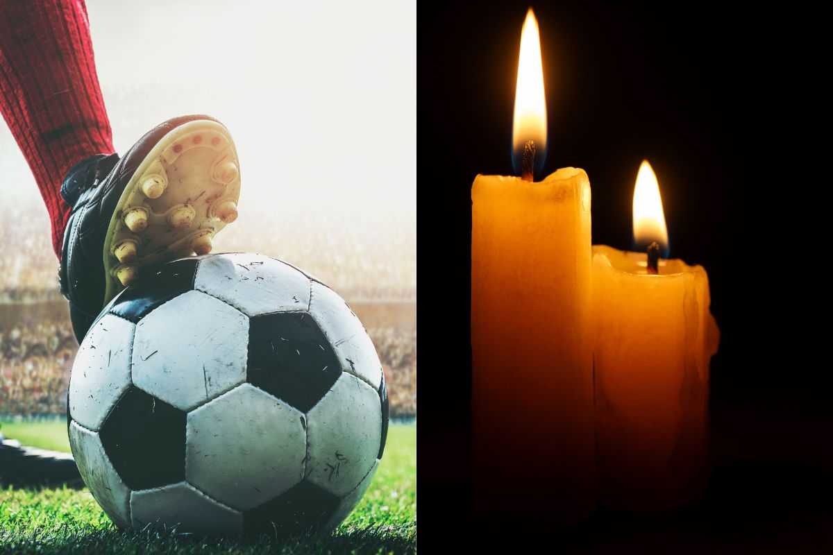 Incidente lutto nel mondo del calcio