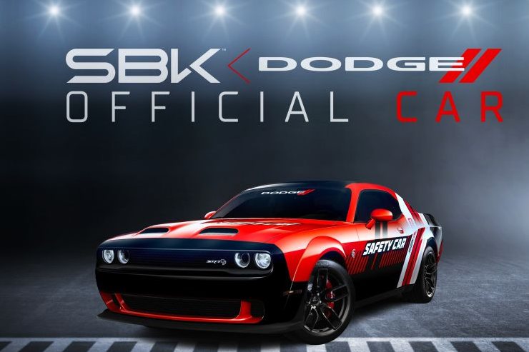 Dodge Challenger Sfaety car Superbike SBK Mondiale 2024 Stellantis