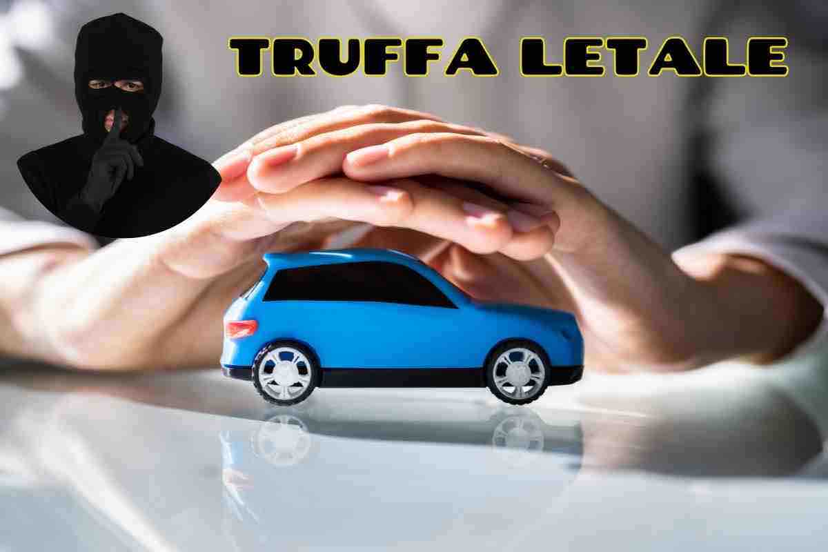 Truffa RC auto attenzione pericolo