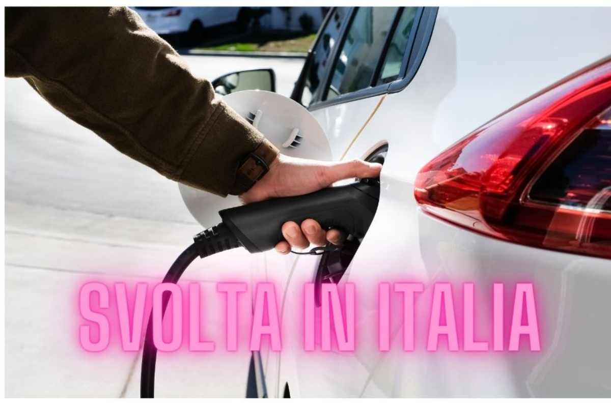Auto elettriche svolta in Italia per le vendite