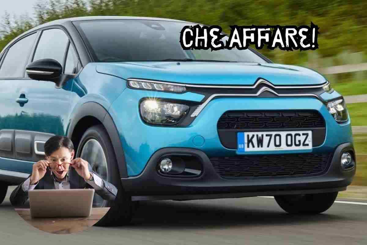 Citroen C3 offerta rate