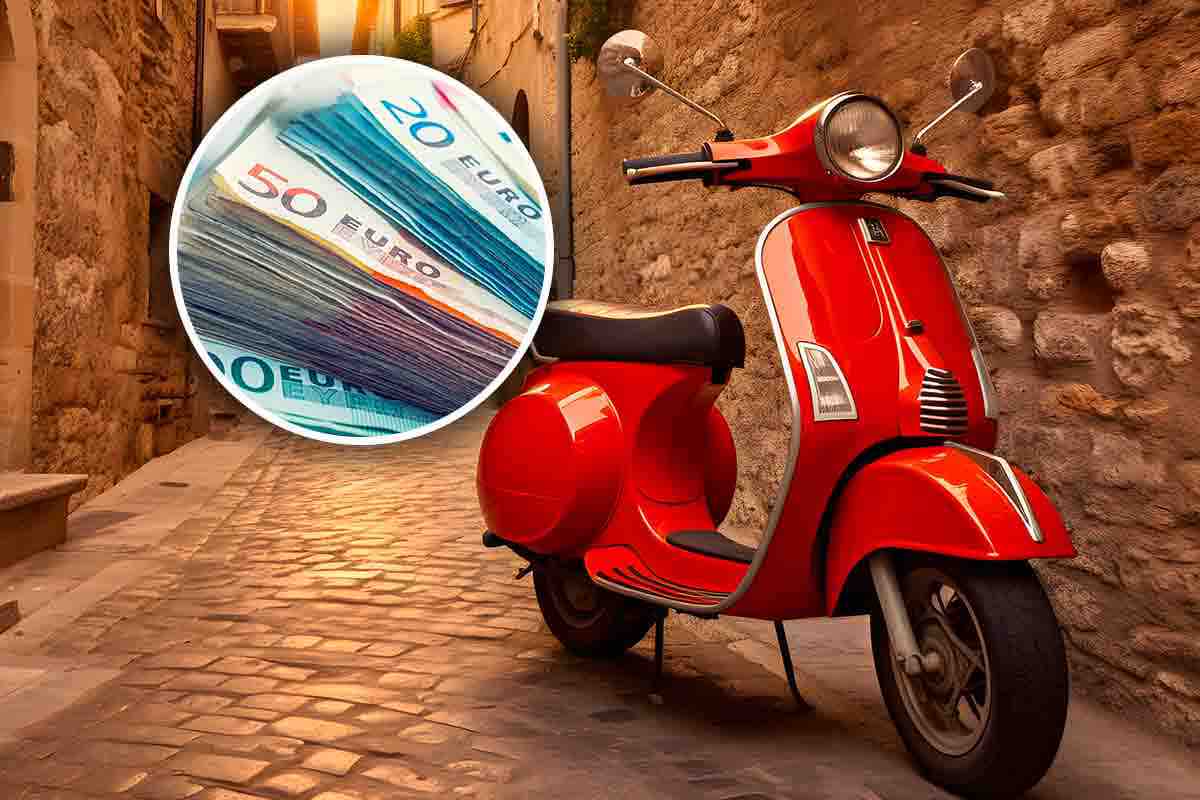 Piaggio Vespa offerta metà prezzo