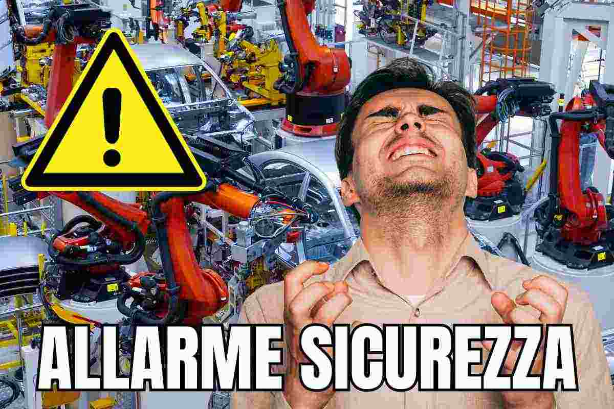 allarme sicurezza avviso modelli