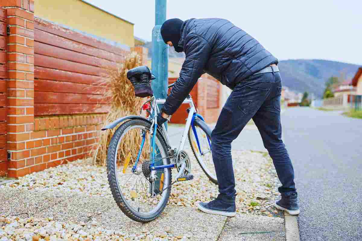 bici e catena