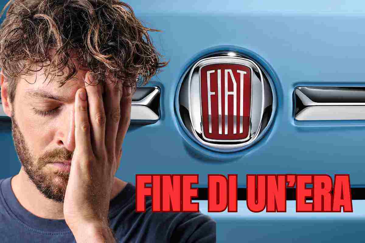 addio fiat più amata fine produzione