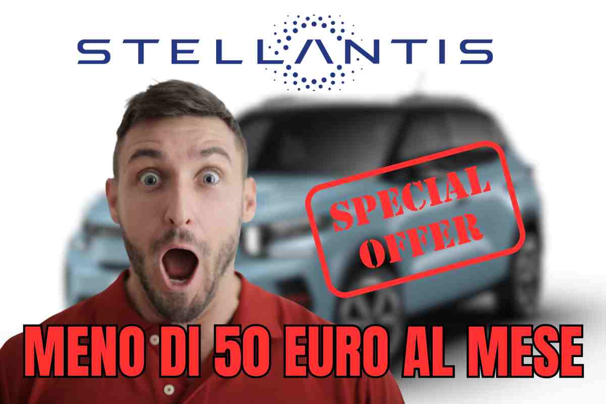 stellantis low cost meno di 50 euro al mese