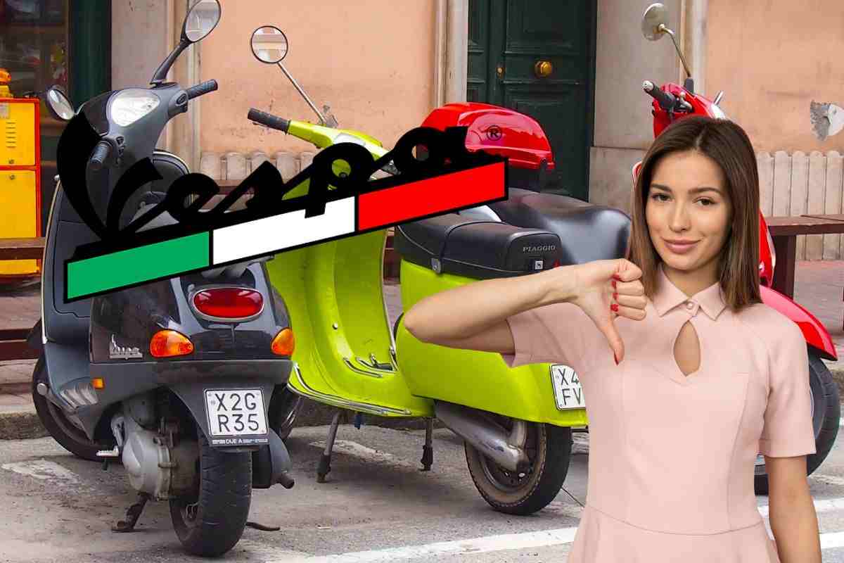 Flop dimenticato della Piaggio vespa