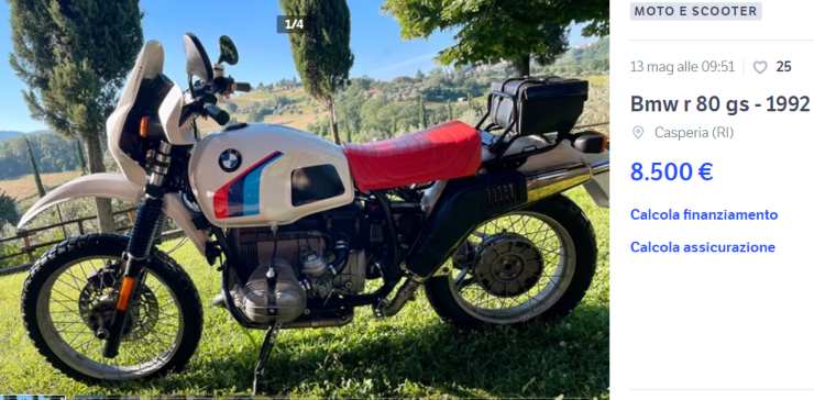 BMW R 80 GS l'usato a un prezzo unico