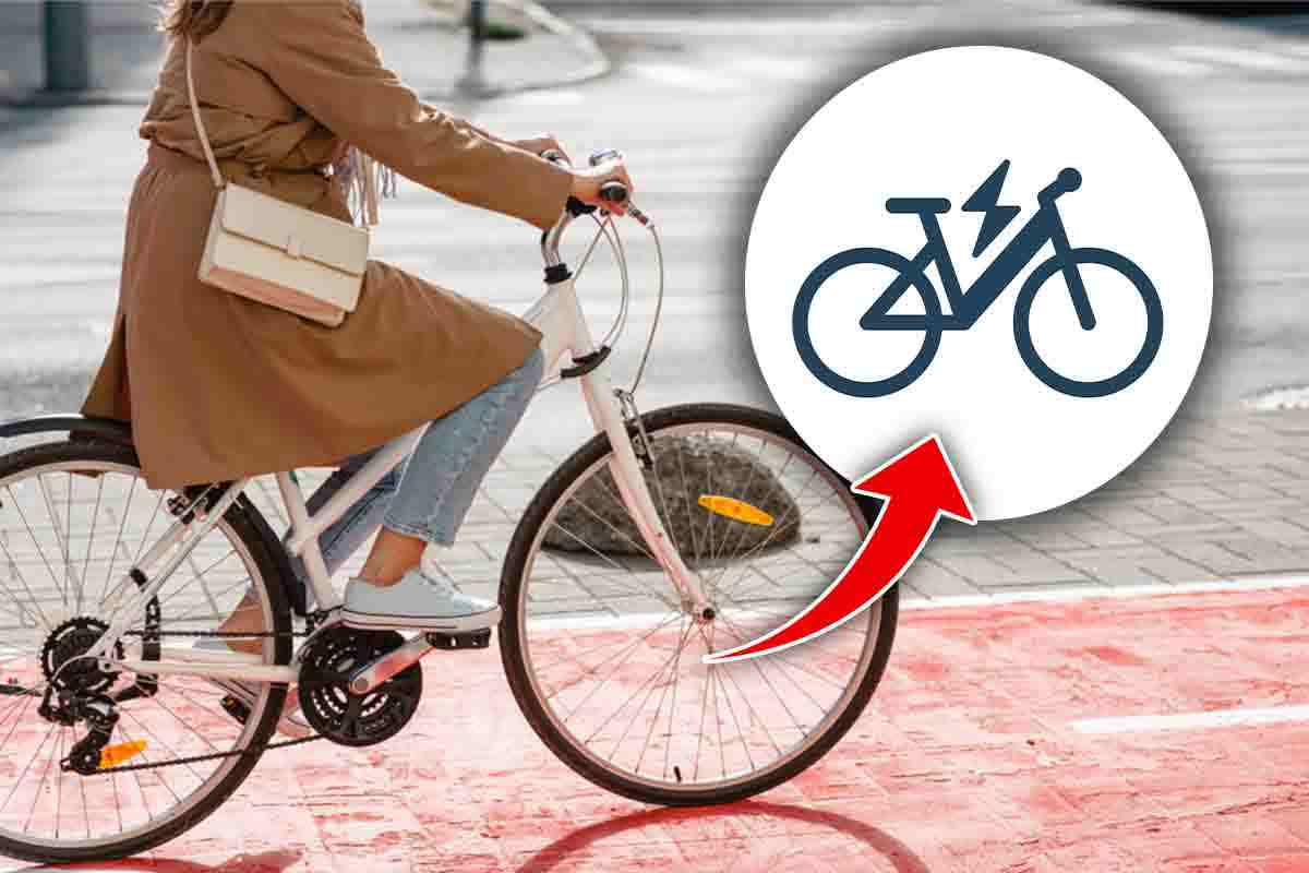 Vecchia bici diventa una e-Bike