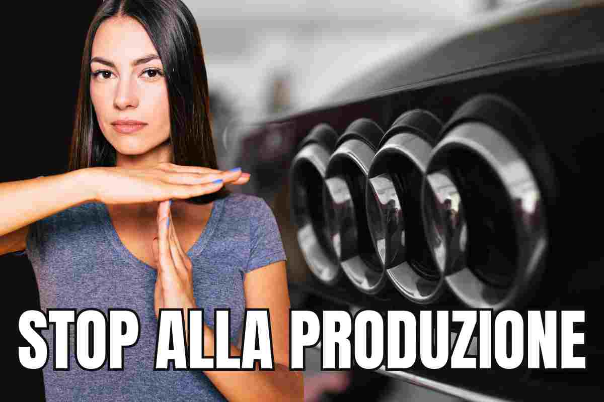 audi stop alla produzione