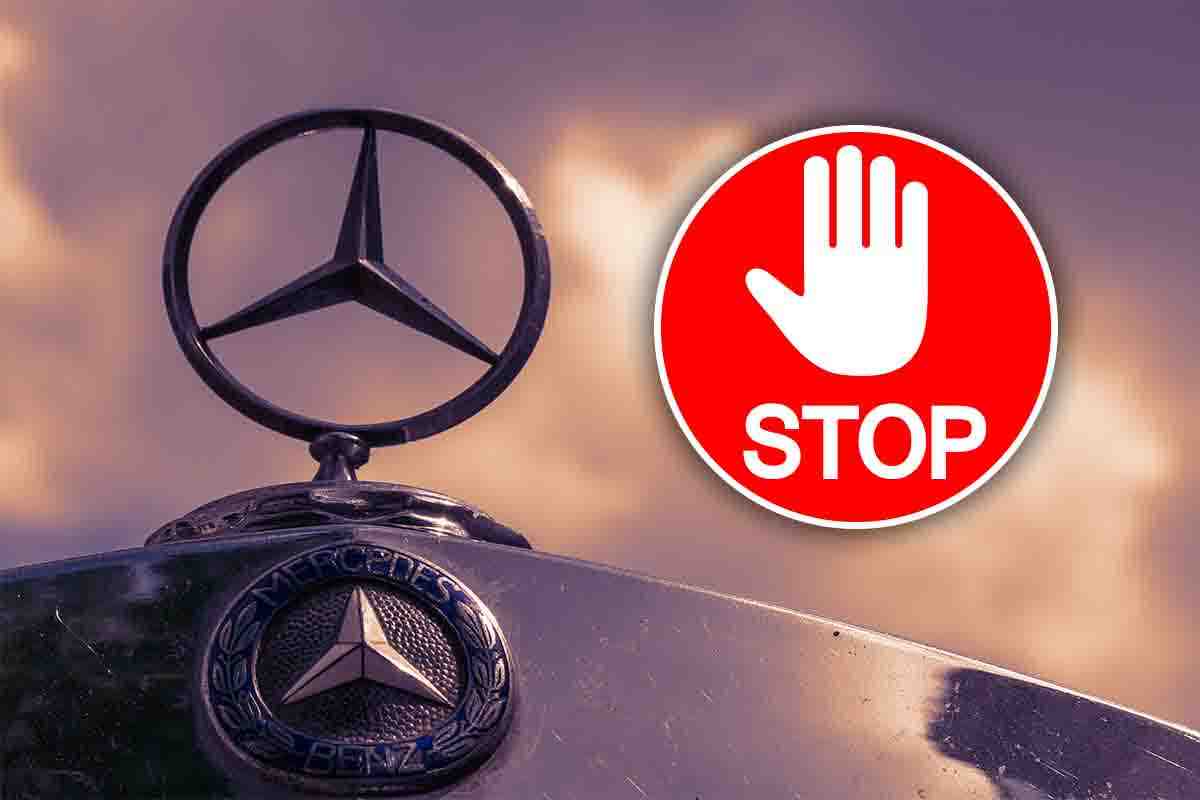 Mercedes stop alla produzione