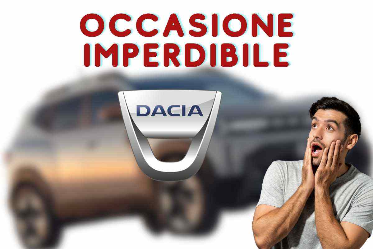 Offerta per la nuovissima Dacia duster