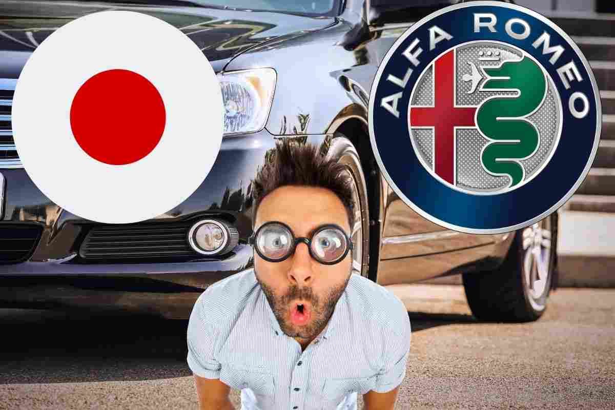 Alfa Romeo dal Giappone incredibile