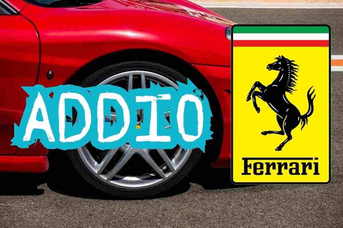 Ferrari, incredibile addio a questi modelli