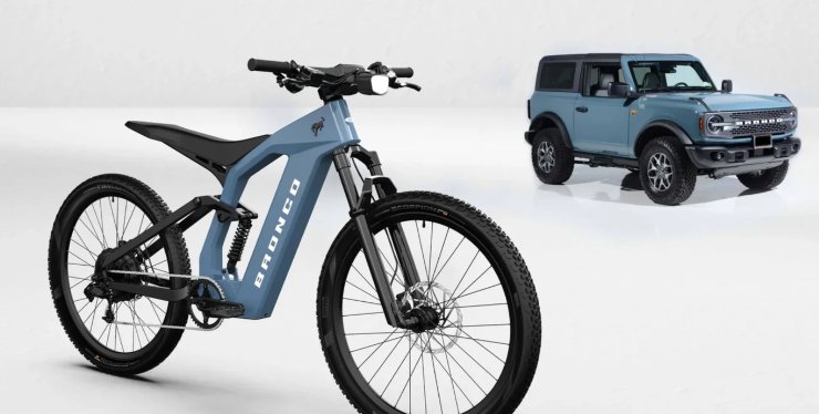 Ford Bronco e-Bike la grande novità