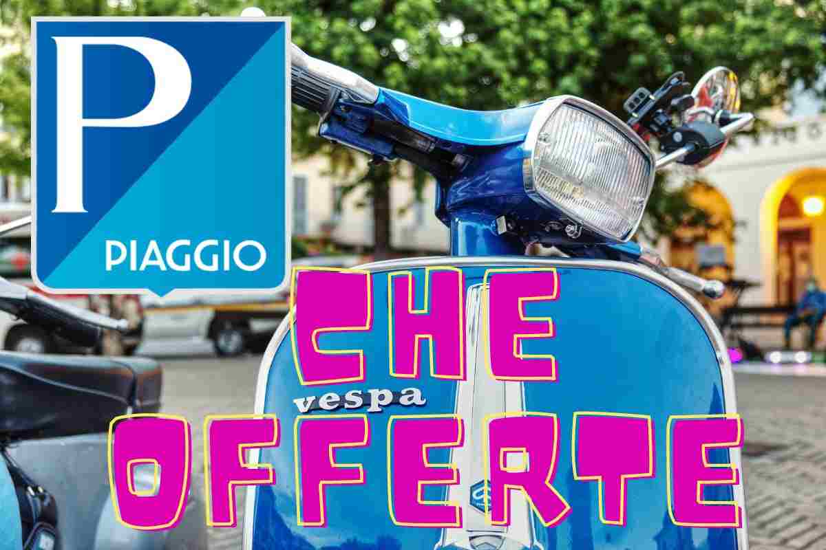 Piaggio e non solo, scooter in offerta