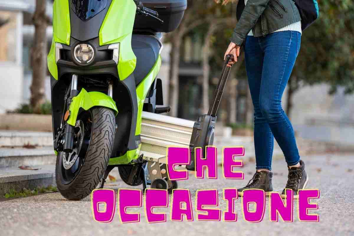 Occasione per questo scooter elettrico