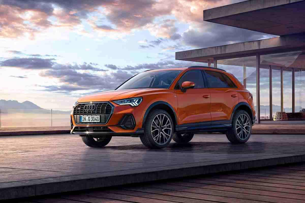 audi q3 beccata in strada 2026 suv