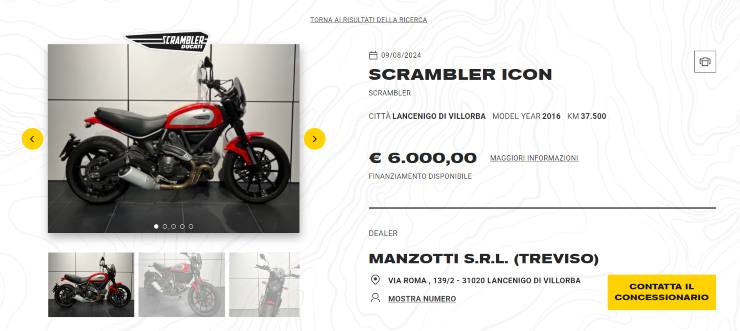 Ducati a soli 6mila euro, l'offerta è irrinunciabile: bisogna fare in fretta