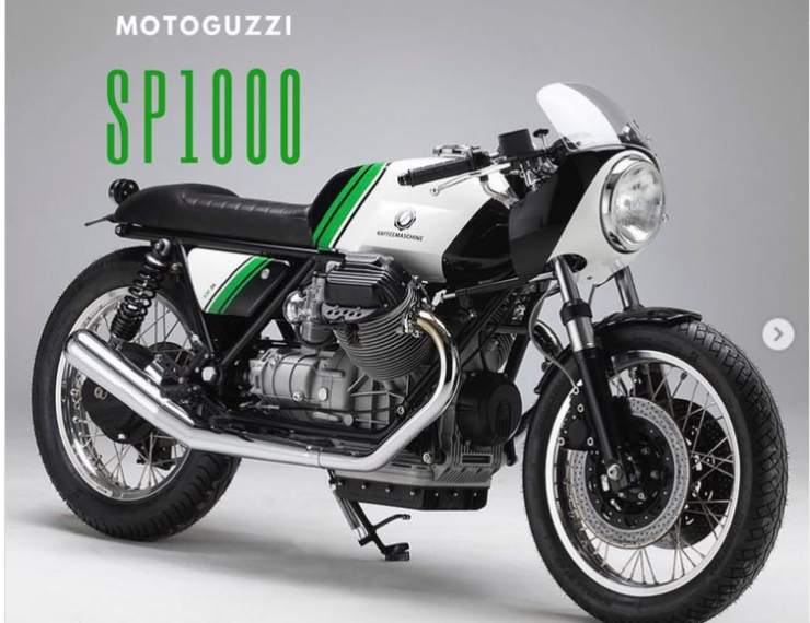 Moto Guzzi 1000SP la custom da sogno