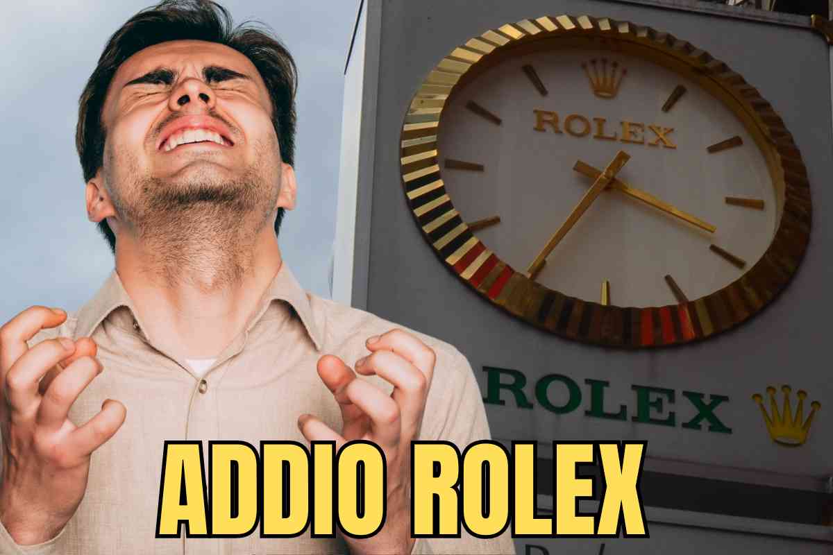 addio rolex