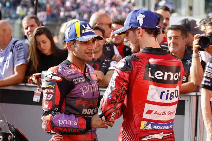 Bagnaia-Martin come Valentino Rossi e Lorenzo? Arriva la risposta di Pecco