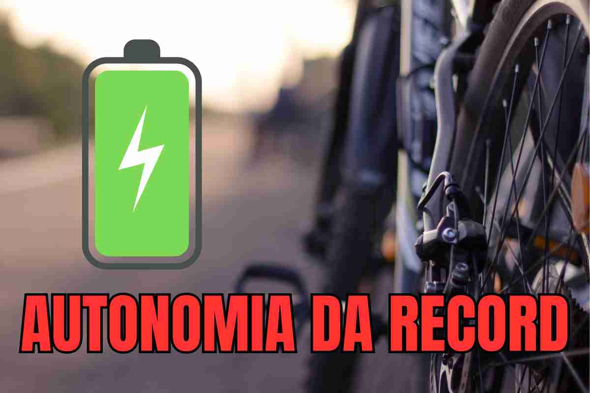 e bike autonomia infinita