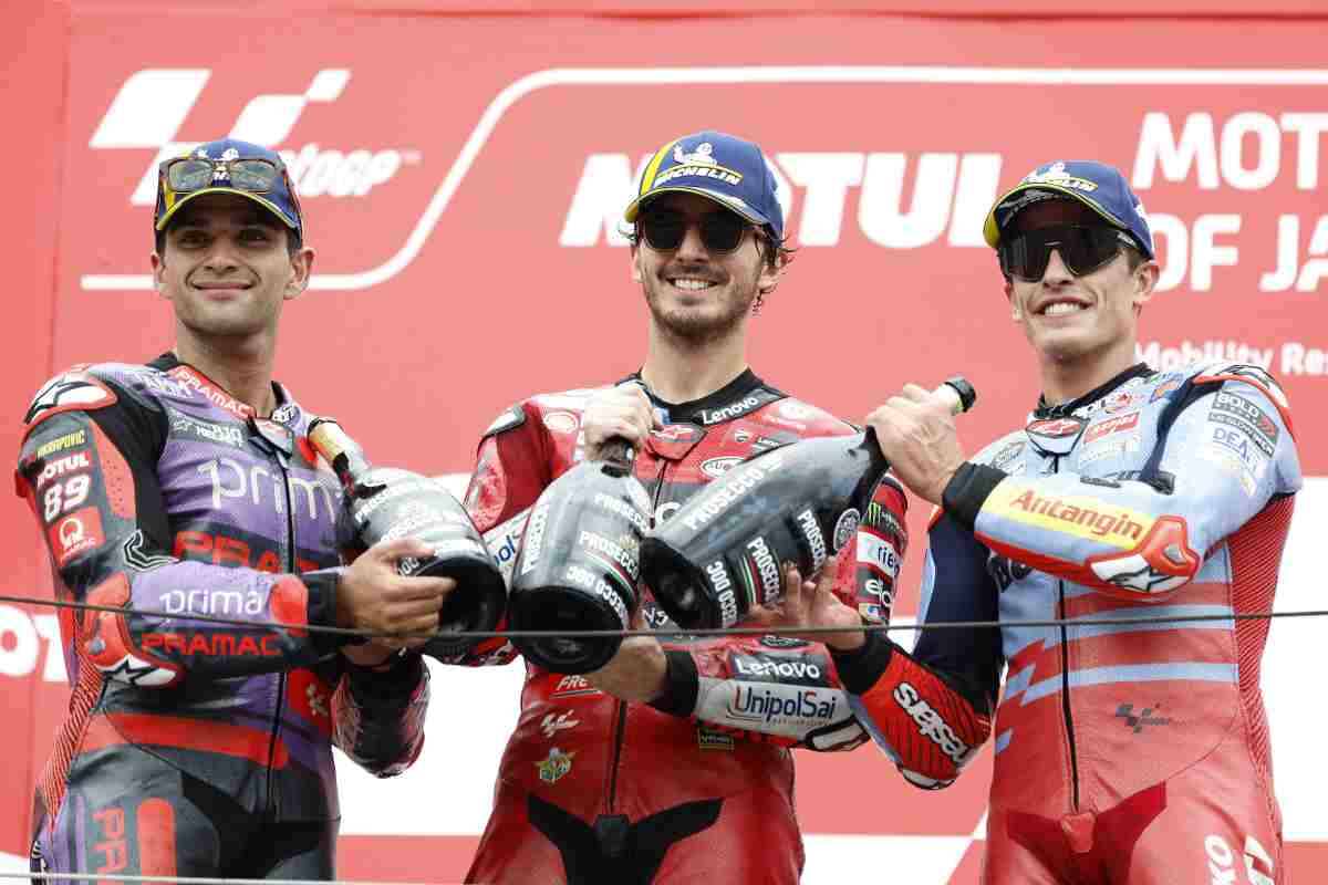 motogp lotta bagnaia martin