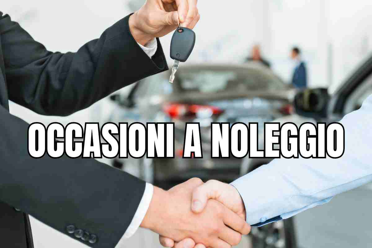 auto noleggio occasione