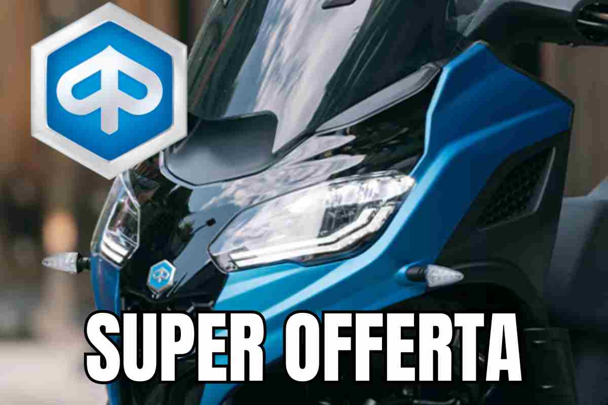 piaggio super offerta scooter