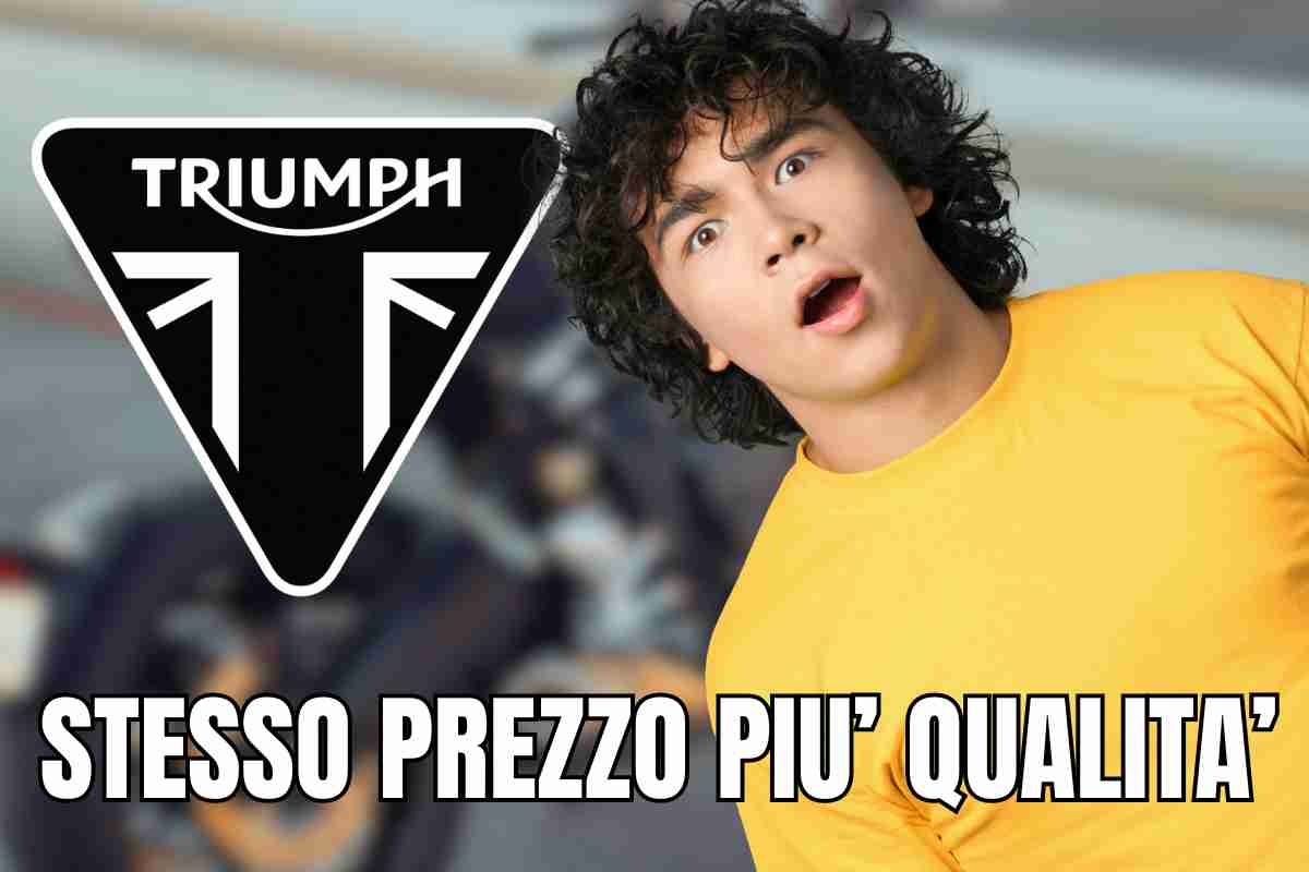 triumph qualità prezzo