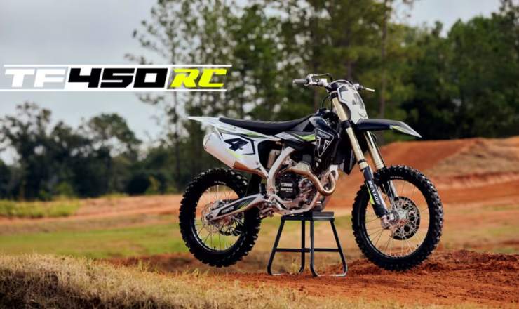 Triumph TF 450 RC novità per il motocross