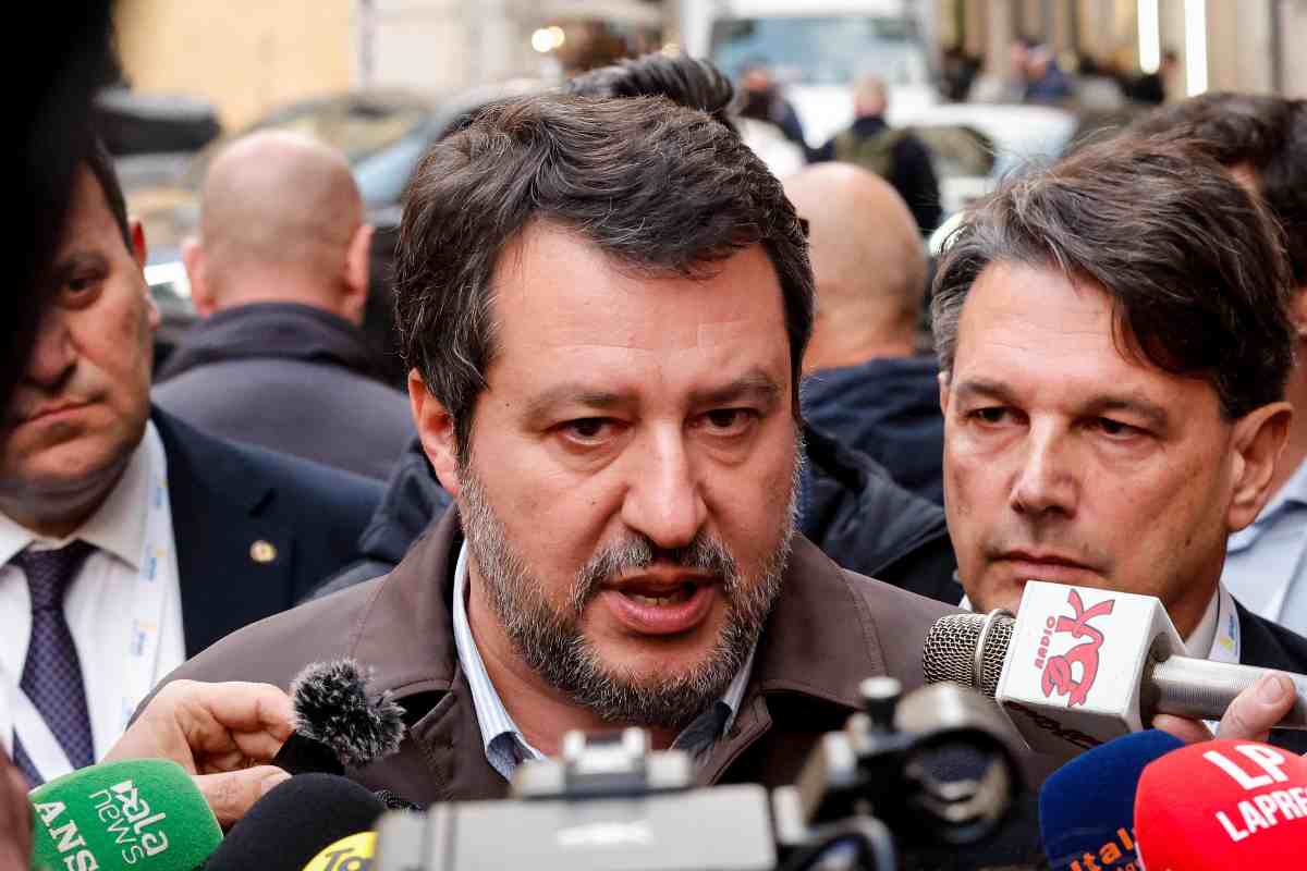 matteo salvini strade chiuse