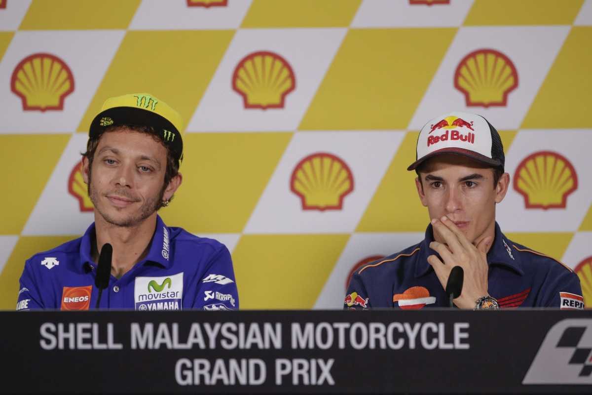 Marc Marquez torna a parlare di Valentino Rossi: l'inizio di una nuova guerra? Arriva l'ammissione