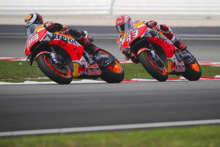 Jorge Lorenzo e Marc Marquez che sorpresa