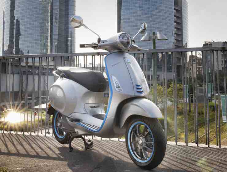 Vespa elettrica dettagli offerta