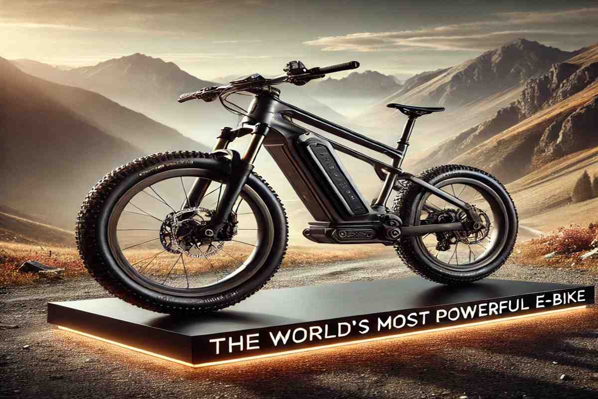 e-bike più potente al mondo trefecta drt