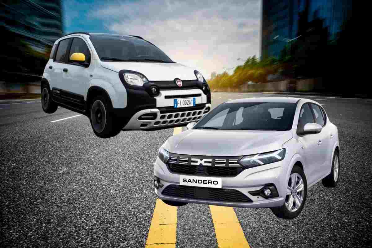 FIAT Panda o Dacia Sandero, quale scegliere delle due: pregi e difetti