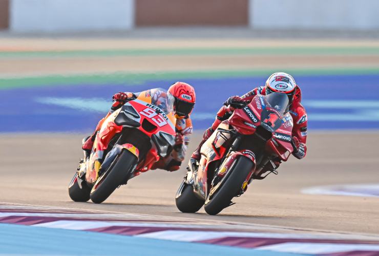 Marc Marquez parla Bradl