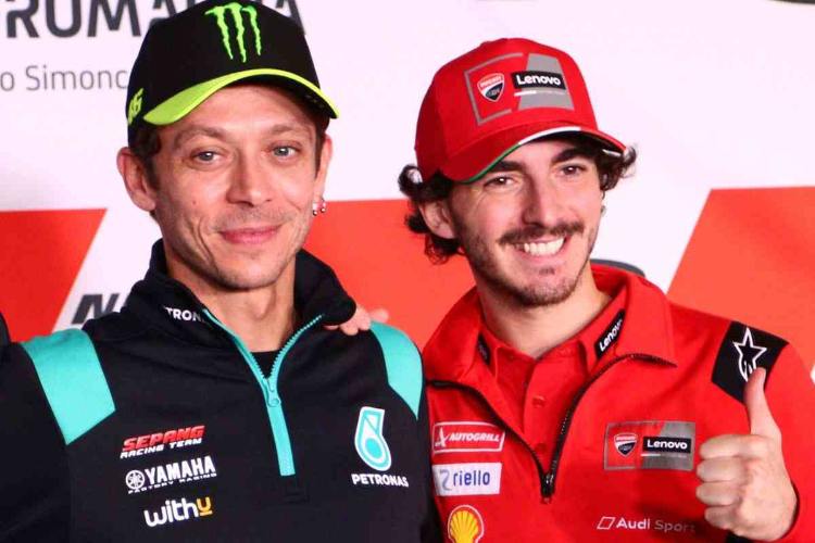 Rossi e Bagnaia parla Tardozzi