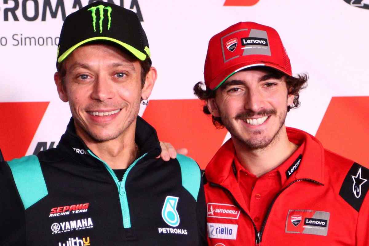 Valentino Rossi e Pecco Bagnaia sfida a Marquez