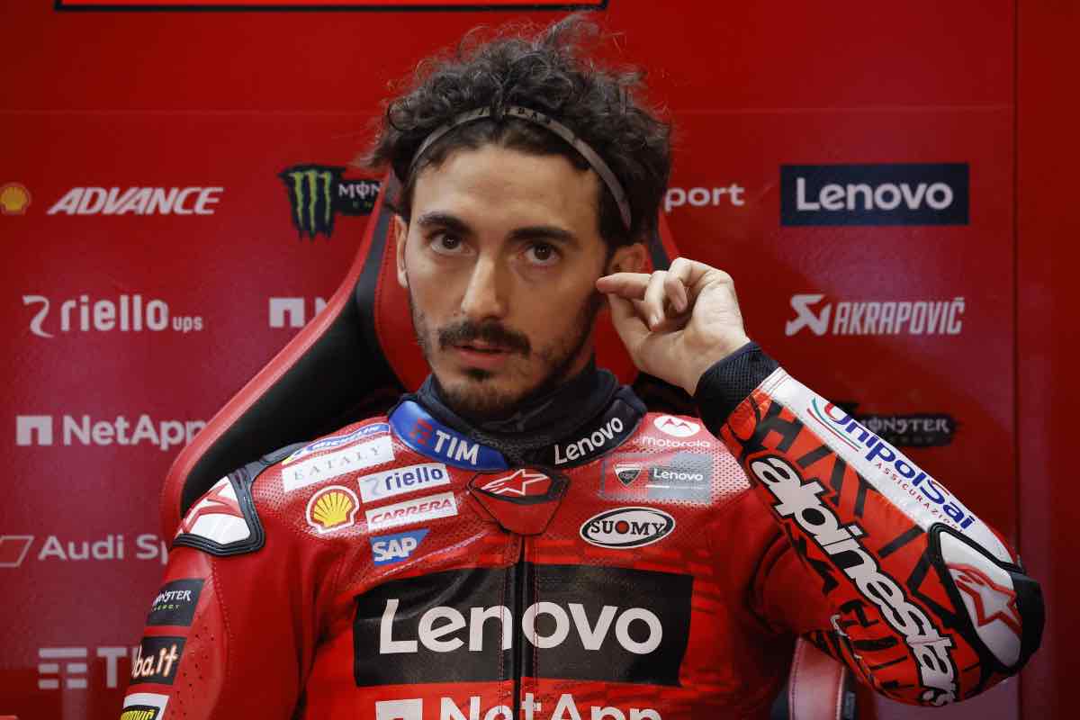 Bagnaia parole in conferenza stampa