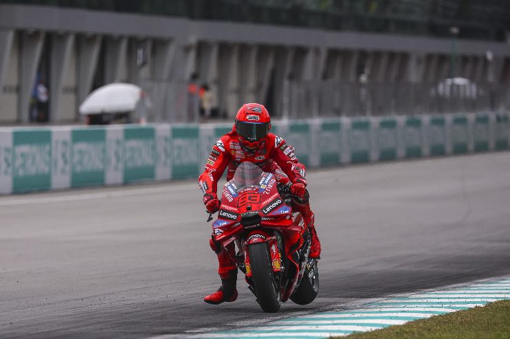 Marc Marquez molto carico