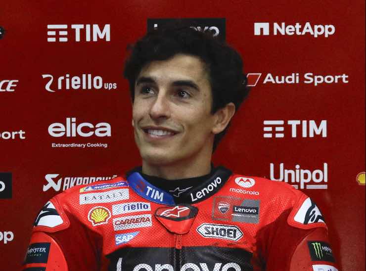 Marc Marquez parla Tardozzi