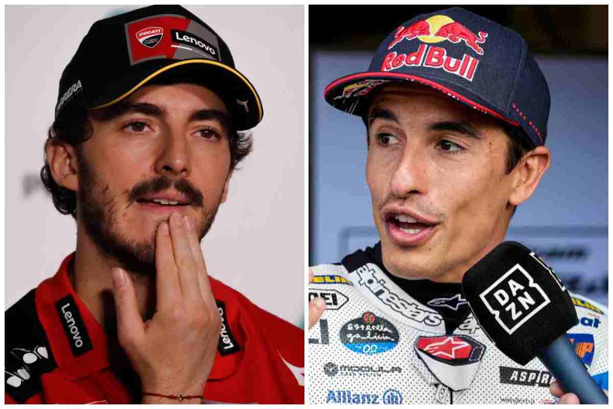 Pecco Bagnaia e Marc Marquez tutto pronto