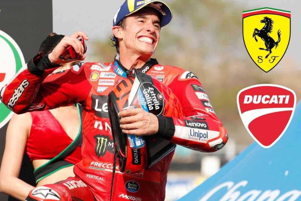 Marquez Ferrari e Ducati sognano