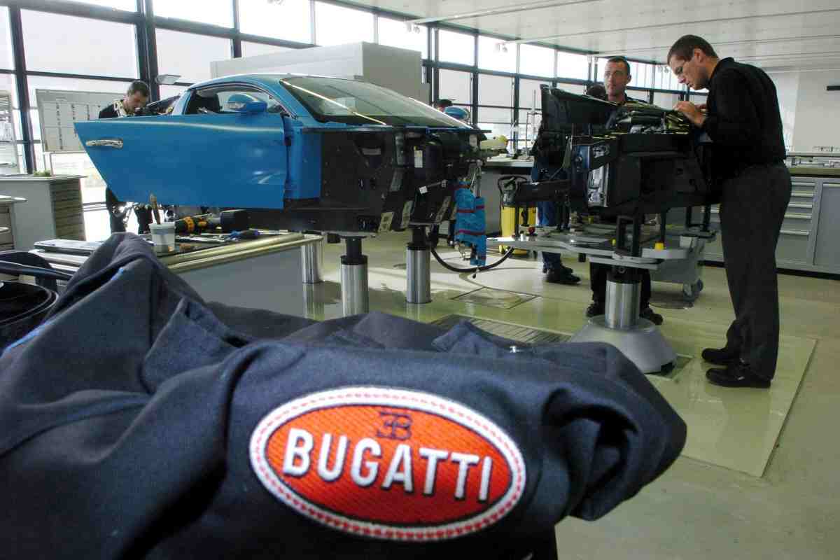 I motori della Casa di lusso Bugatti