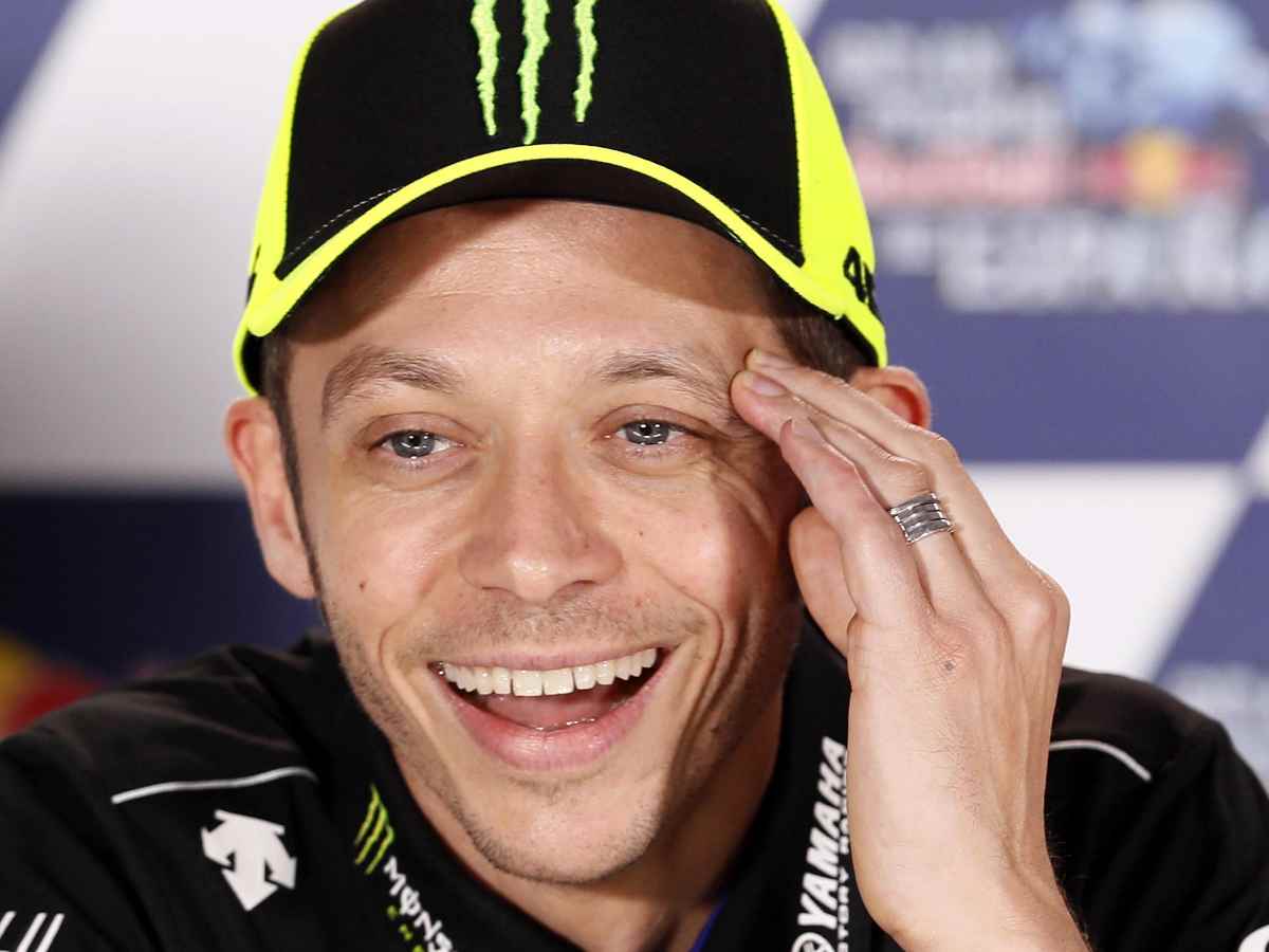 Elogio da brividi per Valentino Rossi