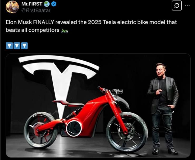 Tesla e-Bike